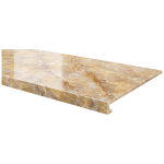 Emilceramica Tele Di Marmo Lumia Golden Ambra Full Lappato Gradone Step 33×120×3,2×3,2 cm