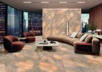 Emilceramica Tele Di Marmo Lumia Golden Ambra Lappato 6,5 mm Rett. 120X278 cm burkolólap - Image 4