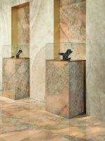 Emilceramica Tele Di Marmo Lumia Golden Ambra Full Lappato Rett. 60×120 cm padlólap - Image 5