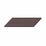 JIKA Cubito Style mosdótartólap 60×45,5 cm, kivágás nélkül, sötét dió (H46J4412203561)