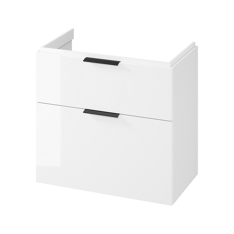 s584-018-dsm_washbasin_cabinet_city_80_white_dsm_handle_black,qnuMpq2lq3GXrsaOZ6Q Cersani City alsószekrény 80x45 cm - fehér - Image 1