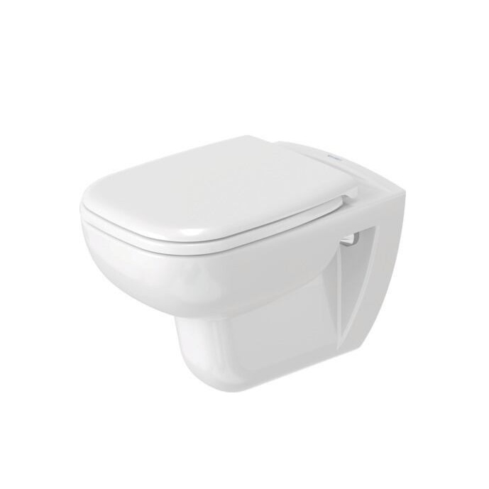 991956020_web2_prod_normal_2 Duravit D-Code fali WC szett Rimless, soft-close ülőkével, fehér fényes (45700900A1) - Image 1