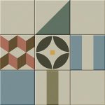 Vives Pono 30x30 cm mintás gres padlólap