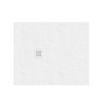 Ravak Slate Pro 100×90 matt fehér öntött márvány zuhanytálca