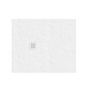 Ravak Slate Pro 100×90 matt fehér öntött márvány zuhanytálca