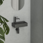 Ravak Veda Wall 40 balos kézmosó Antracit (XJXL3240000) - Image 2