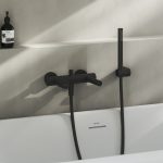 Ravak 611.20BLM fali állítható zuhanytartó – matt fekete - Image 3