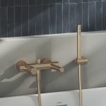 Ravak 611.60RGB fali állítható zuhanytartó – Rose Gold - Image 3