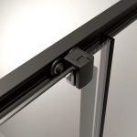 Radaway Alienta Black C 80x80 cm szögletes zuhanykabin - fekete - Image 7