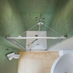 Radaway Alienta DWB 70 cm zuhanyajtó dupla csuklós kialakítással - króm - Image 6