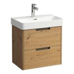 Laufen Juna kompakt alsószekrény Pro X és Pro S 60x38 cm mosdóhoz - vad tölgy