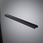 Radaway Alienta Black SD I 80x80 cm szögletes fekete zuhanykabin - fekete - Image 7