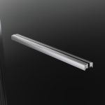 Radaway Alienta SD I 90x90 cm szögletes zuhanykabin tolóajtóval - króm - Image 5