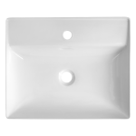 AQUALINE CALLIS pultra ültethető mosdó 52×42 cm fehér - Image 3