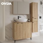 Cersanit OVIDA 30x150 cm magas szekrény - Hickory tölgy - Image 6