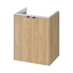Cersanit OVIDA D202 60x45 cm mosdószekrény Como mosdóval - Hickory tölgy - Image 3