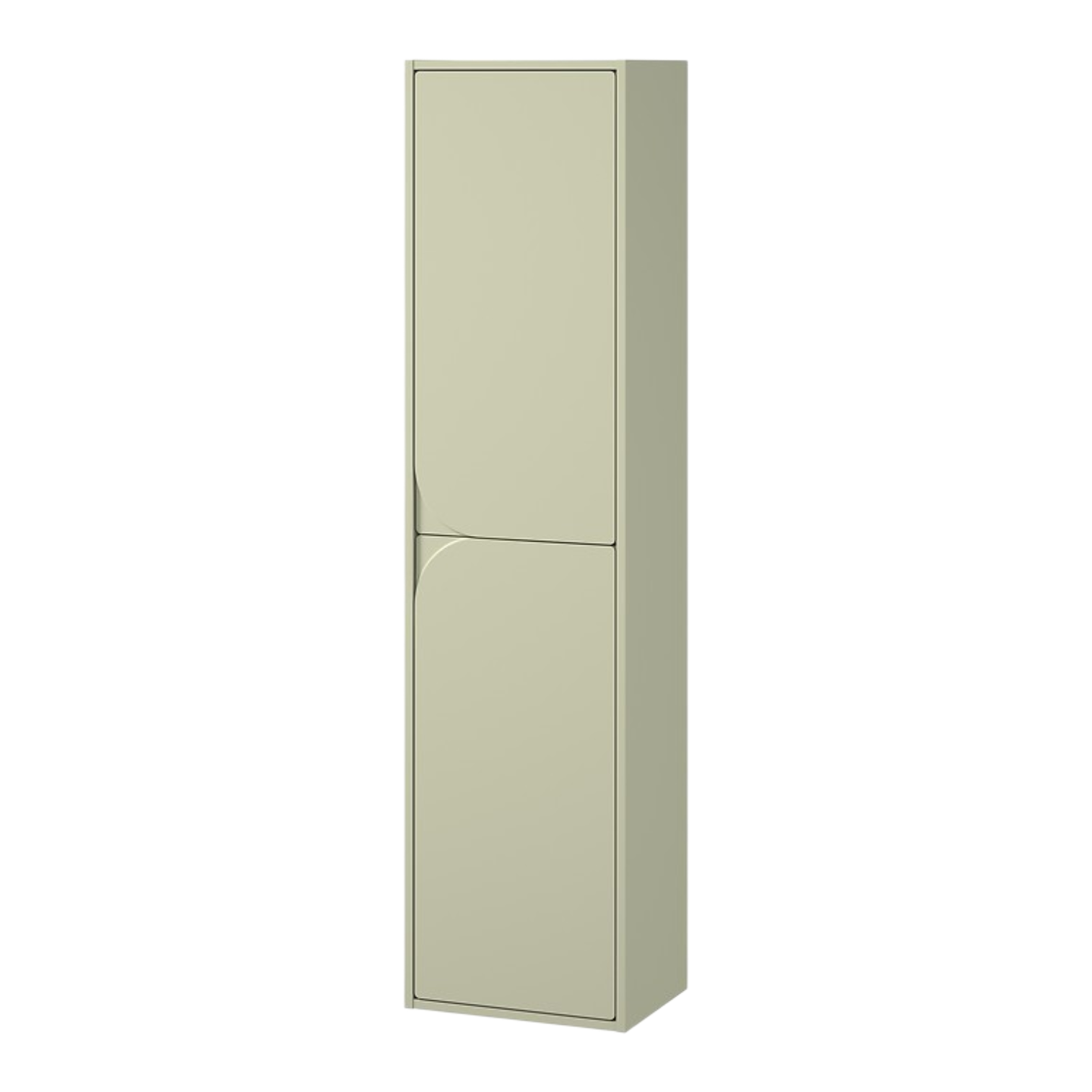 s1058-033_crea_ii_pillar_160_sage_green_mount,qnuMpq2lq3GXrsaOZ6Q Cersanit CREA II 160 zsályazöld magas faliszekrény – S1058-033