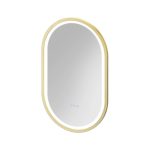Cersanit CREA II LED 50×80 arany ovális tükör – S1058-035 - Image 4