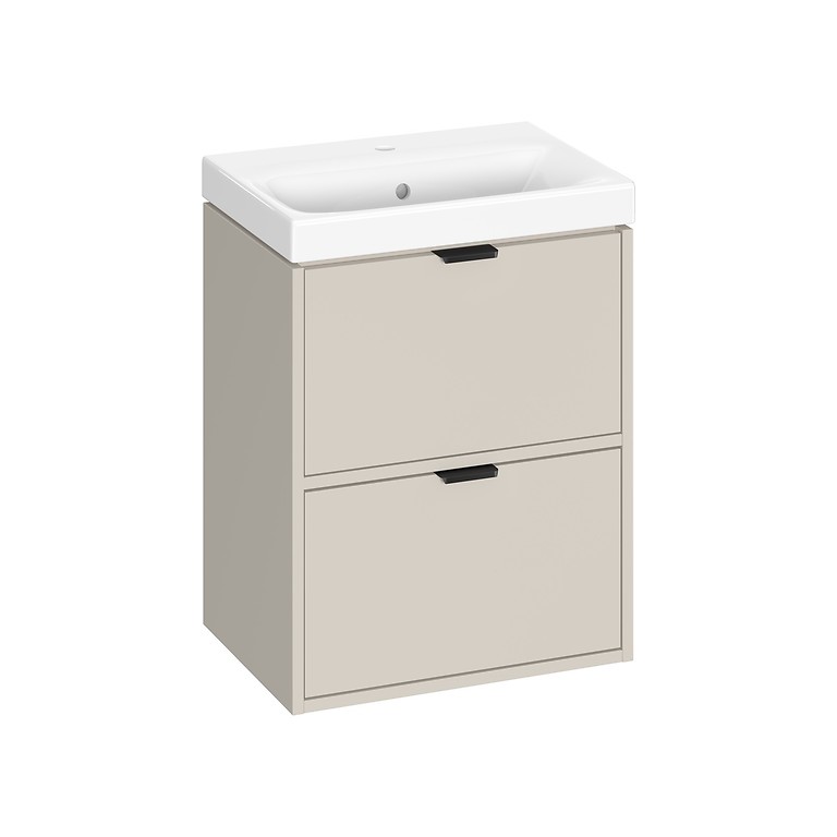 Cersanit Atrato Slim 50x35 mosdószekrény mosdóval, Kasmír (S4007-002) - Image 1